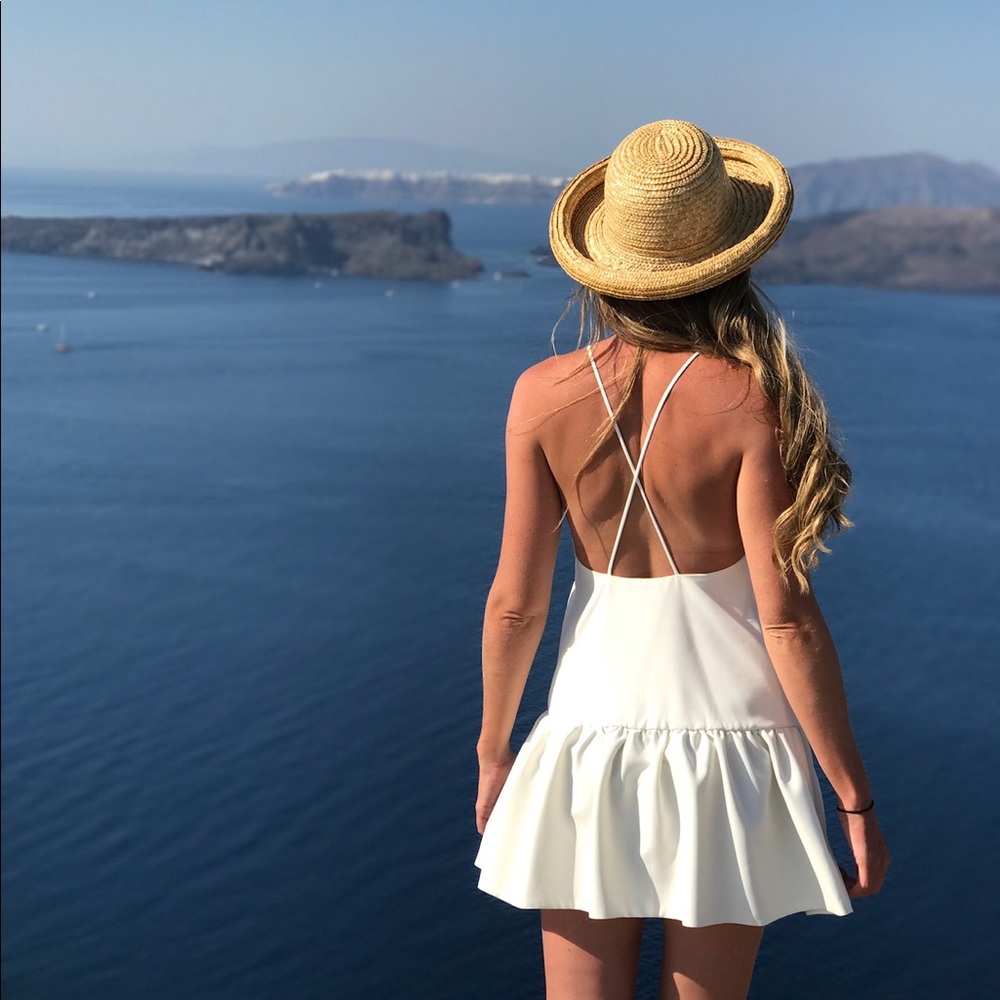Backless Mini Dress